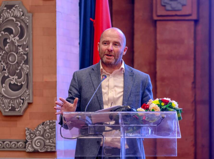 Kepala Operasi Stadion dan Hari Pertandingan EPL, Peter Kay. (Dok. GGN Foundation)